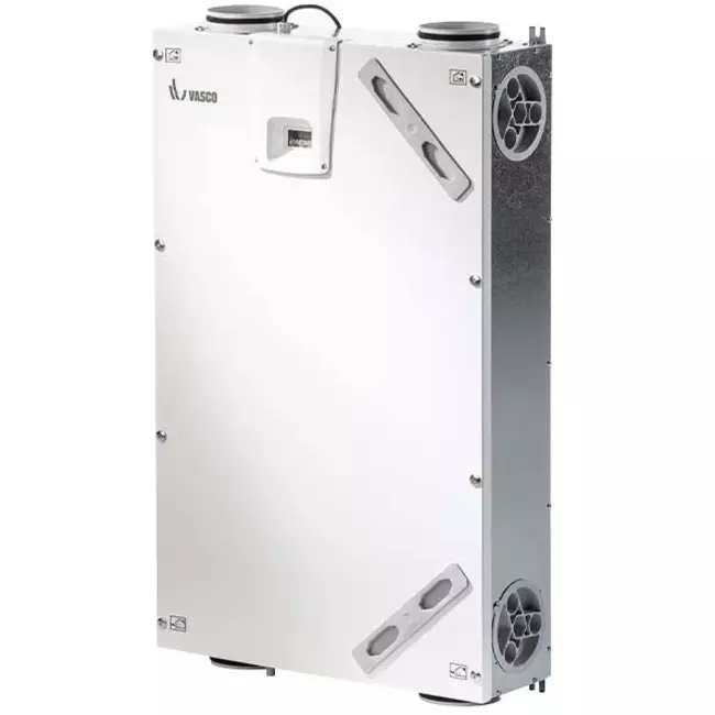 Unidad de ventilación mecánica con recuperación de calor  Vasco D150 Compact - 150  m³/h