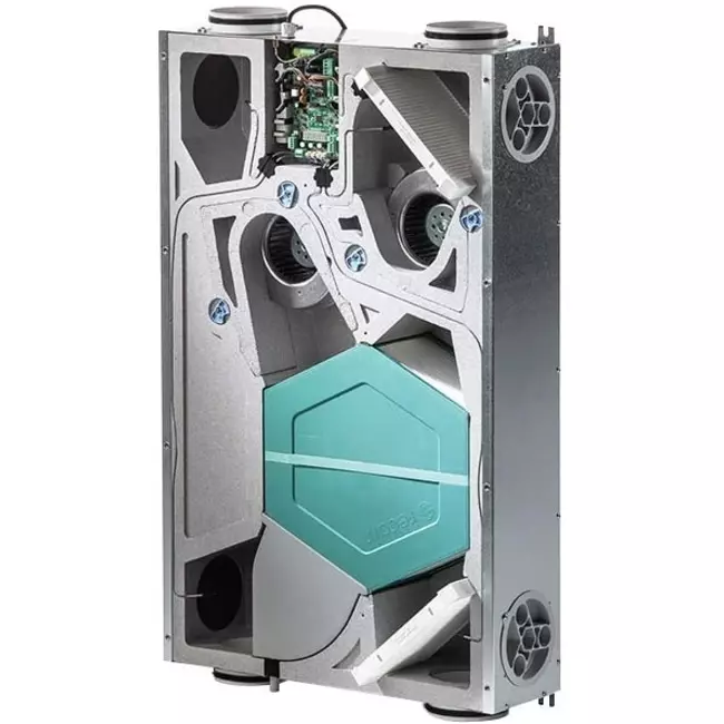Unidad de ventilación mecánica con recuperación de calor  Vasco D150 Compact - 150  m³/h