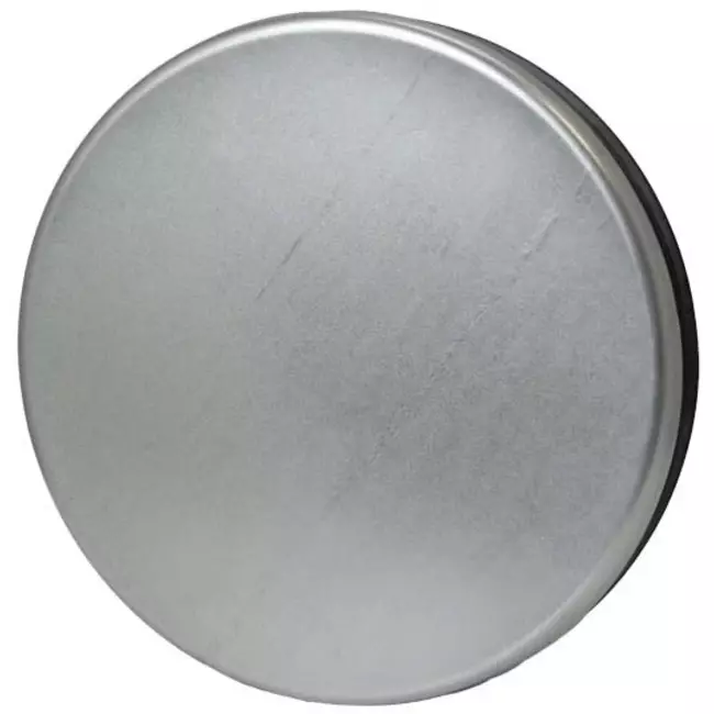 Tapa helicoidal Ø 180 mm para tubos helicoidales - Galvanizada