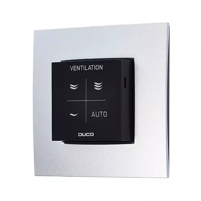 Interruptor de control Duco RF/Cableado negro