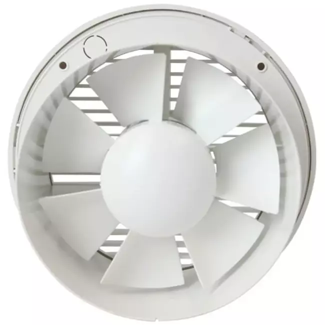 Extractor de baño redondo Ø 150 mm blanco - básico EA150