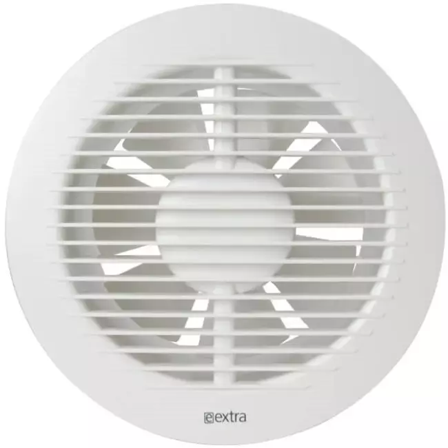 Extractor de baño redondo Ø 150 mm blanco - básico EA150