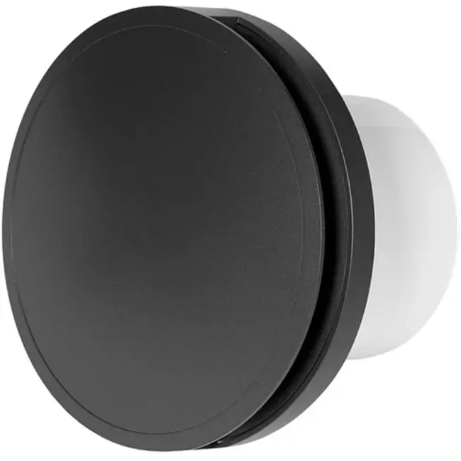 Extractor de baño redondo Ø 100mm antracita - Design EAT100A