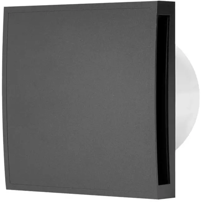 Extractor de baño Ø 100mm antracita - Design EET100A