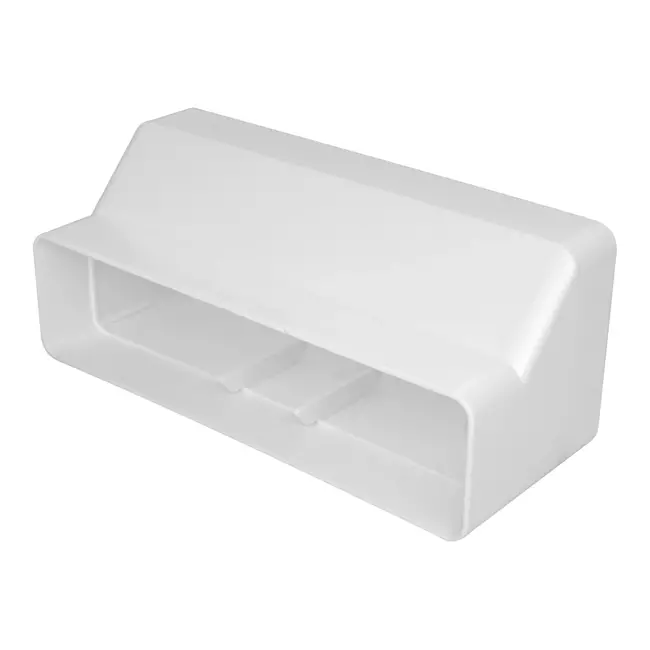 Reductor rectangular de plástico - 220x90 mm a 220x55 mm - KS29-25