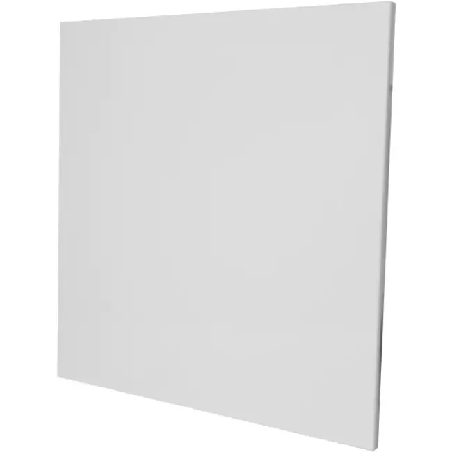 Extractor de baño Ø 100 mm - panel de plástico blanco brillante