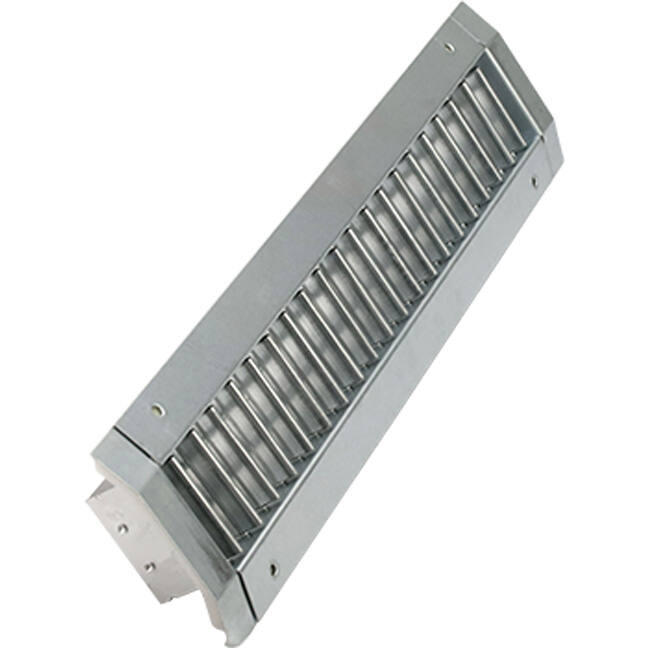 Rejilla doble ajustable 425x75mm para tubo de 160 a 400mm - DGS-DB425x75