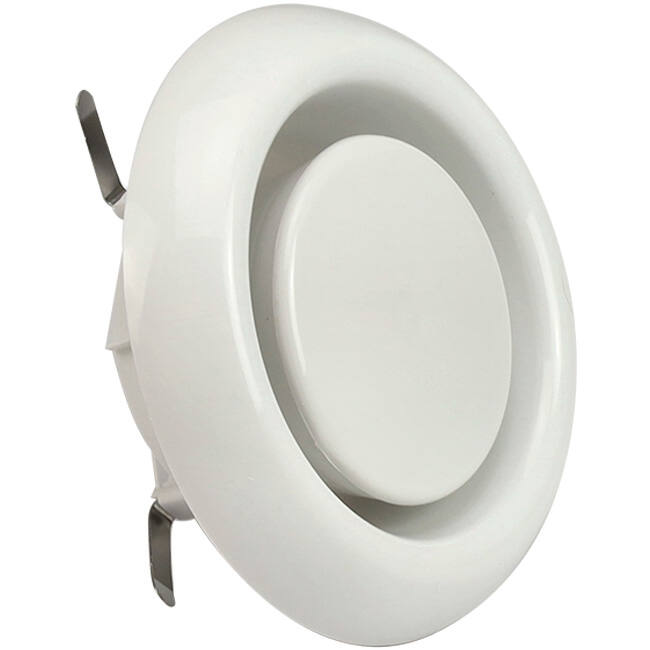Válvula de ventilación de escape 160mm con muelles de fricción - AVP-C160