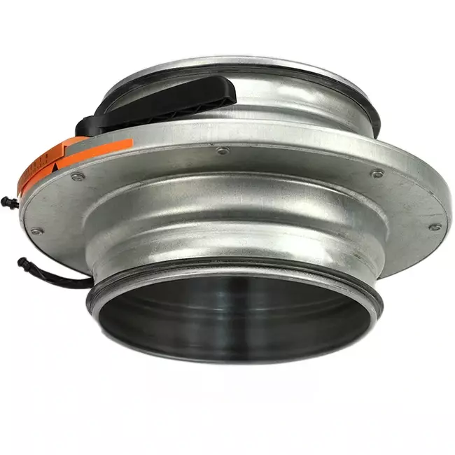 Aleta de iris 80 mm - Sendzimir acero galvanizado - IRIS80