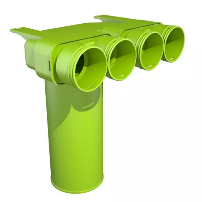 Adaptador de válvula Ubbink Air Excellent 23C 125 4x90