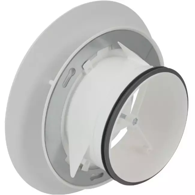 Válvula RLV Imaginair grande Ø 125mm - muelles de instalación + anillo - blanco