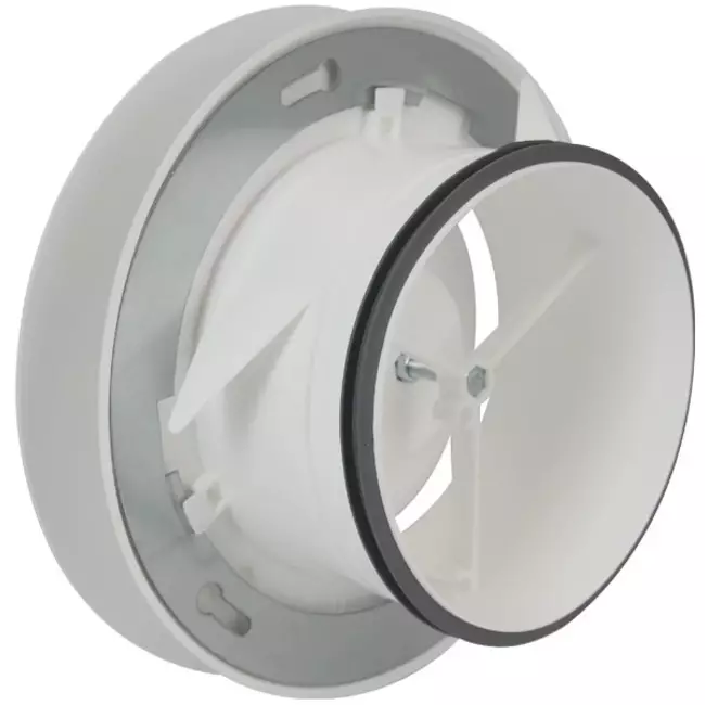 Válvula RLV Imaginair Ø 125mm - muelles de instalación + anillo - blanco