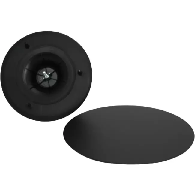 Válvula RLV Imaginair grande Ø 125 mm - muelles de instalación + anillo - negro