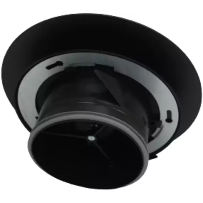 Válvula RLV Imaginair grande Ø 125 mm - muelles de instalación + anillo - negro