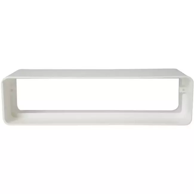 Conector rectangular de plástico 220x55 mm - KS25