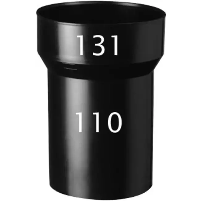 Reductor de plástico Ubbink 110/131 l.w 15 cm