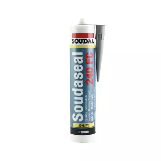 Sellador adhesivo ms-polímero gris soudaseal 240fc tubo 290ml. (unidad)
