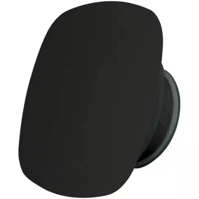 Válvula RLV Imaginair cuadrado Ø 125mm - muelles de instalación + anillo - negro