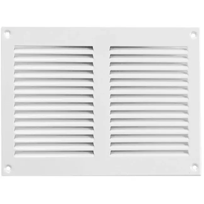 Rejilla metálica 200x150 mm blanco - MR2015