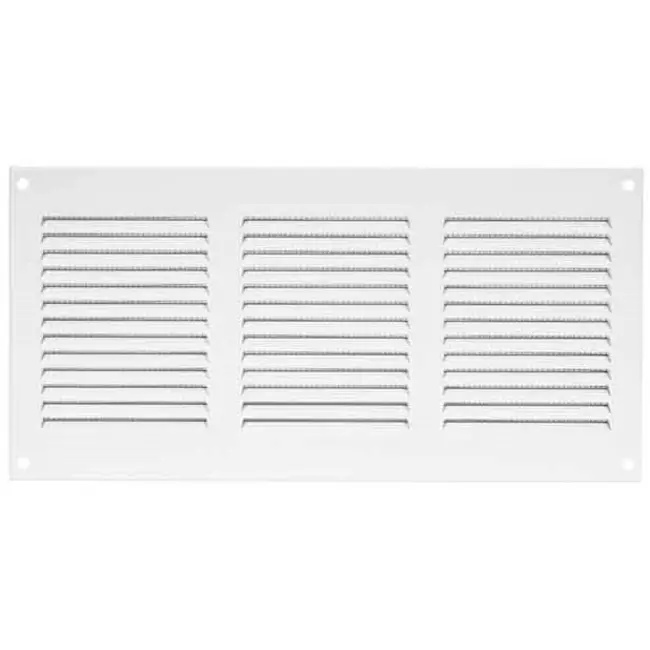 Rejilla metálica 300x150 mm blanco - MR3015