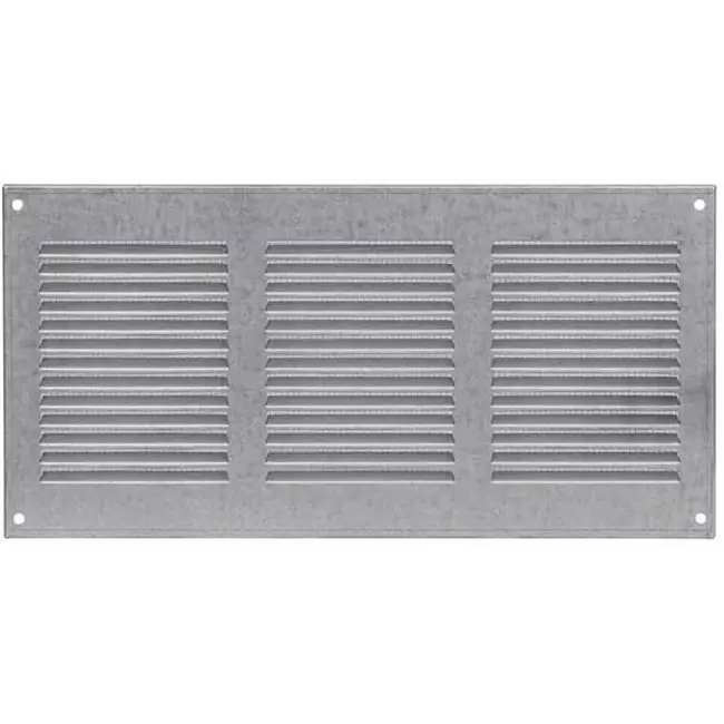 Rejilla metálica 300x150 mm zinc - MR3015Zn