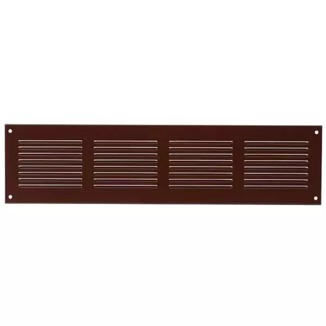Rejilla metálica 400x100 mm marrón - MR4010B