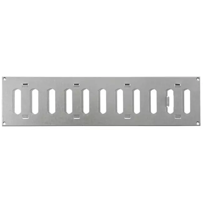 Rejilla metálica ajustable 400x100 galvanizada - MR4010RZn