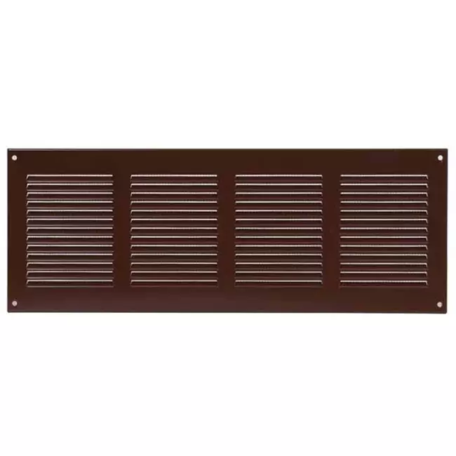 Rejilla metálica 400x150 mm marrón - MR4015B