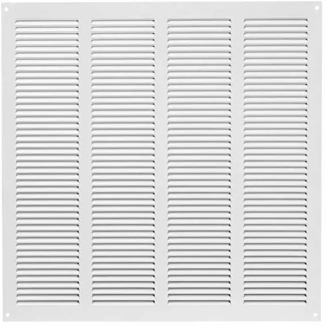 Rejilla metálica 400x400mm blanco - MR4040