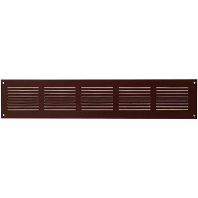 Rejilla metálica 500x100 mm marrón - MR5010B
