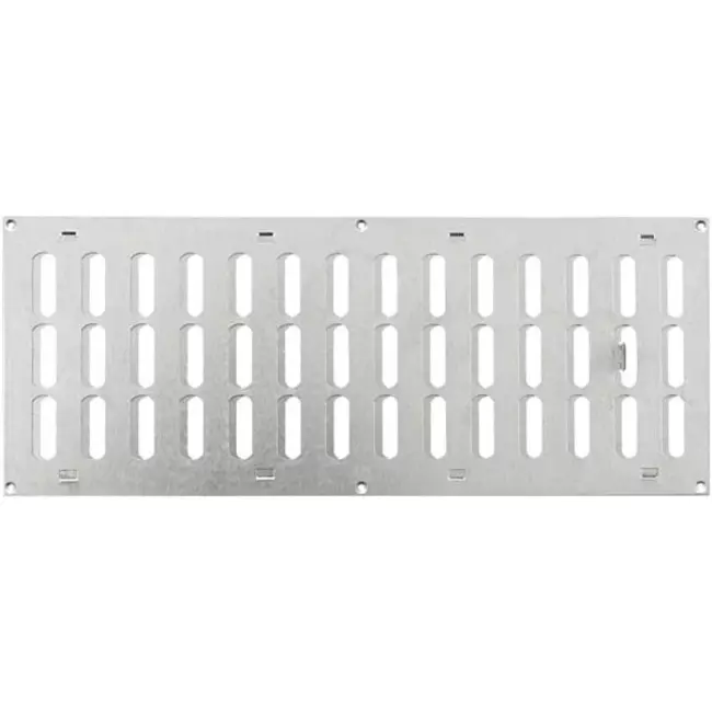 Rejilla metálica ajustable 500x200 galvanizada - MR5020RZn