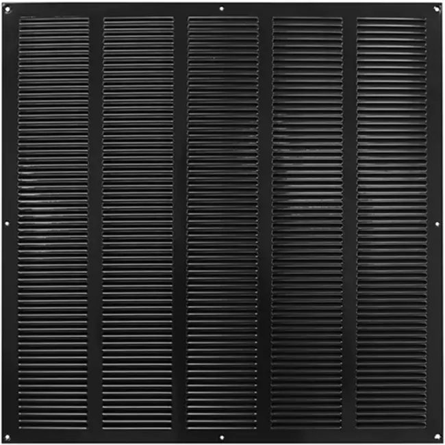 Rejilla metálica 500x500 mm negro - MR5050M - RAL9005