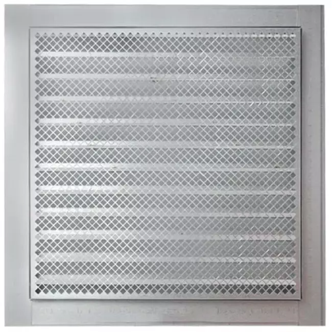 Rejilla metálica 300x300 mm zinc - MRF3030Zn