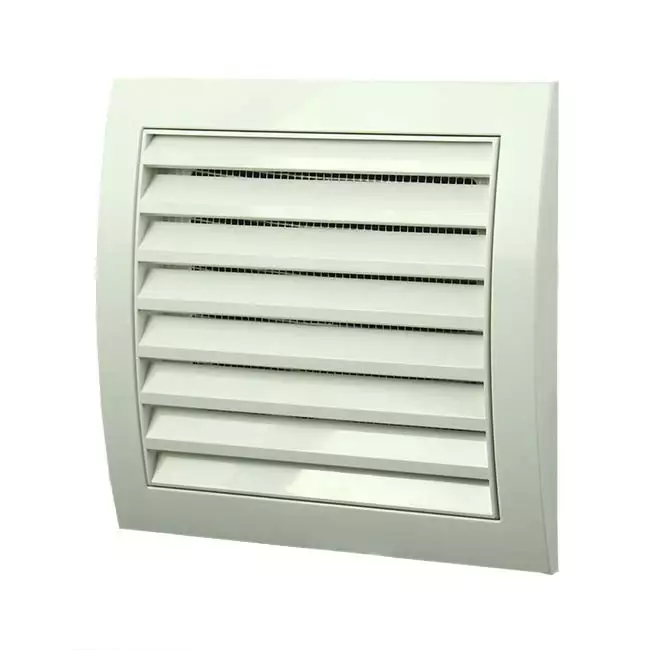 Rejilla de pared 150x150 blanco - N10