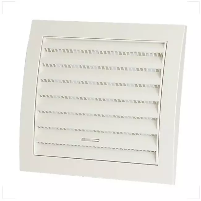 Rejilla de pared controlable 150x150 blanco - N10R