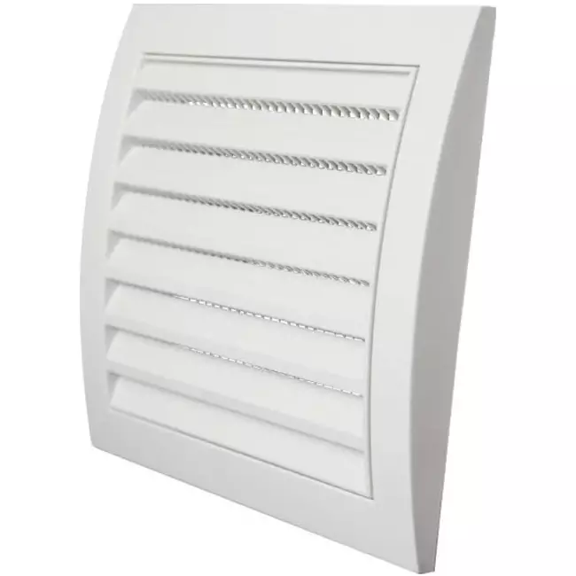 Rejilla de pared 150x150 blanco - N10