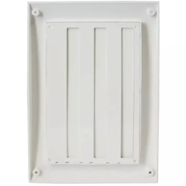 Rejilla de pared regulable 250x170 mm blanco - N25R