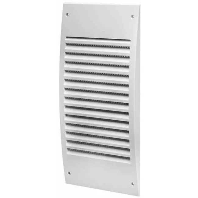 Rejilla de pared 300x140 mm blanco - N30