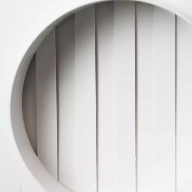 Rejilla de pared controlable de 190x190 de diámetro: 150 blanco ND15R