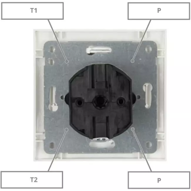 Interruptor Orcon de 3 posiciones CV-3 - empotrado