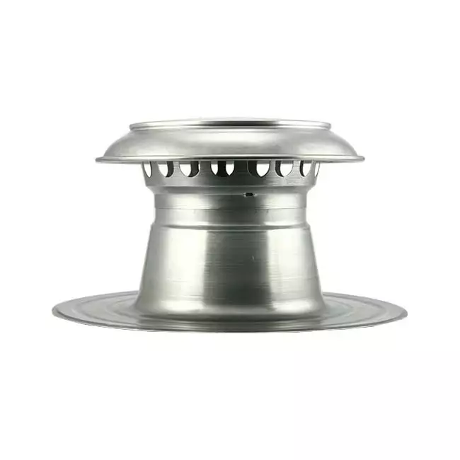Ventilación de tejado plano Vent-Alu 2000 de una sola pared 250 mm