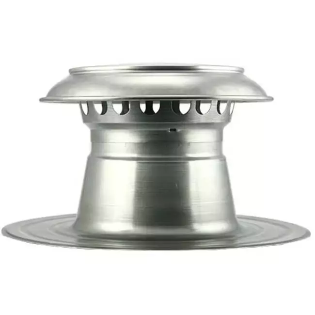 Ventilación de tejado plano Vent-Alu 2000 de doble pared 200 mm