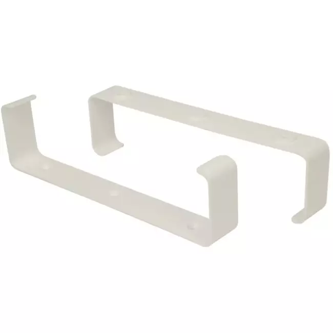 Soportes rectangulares de plástico (2 piezas) 220x90mm - KZ29