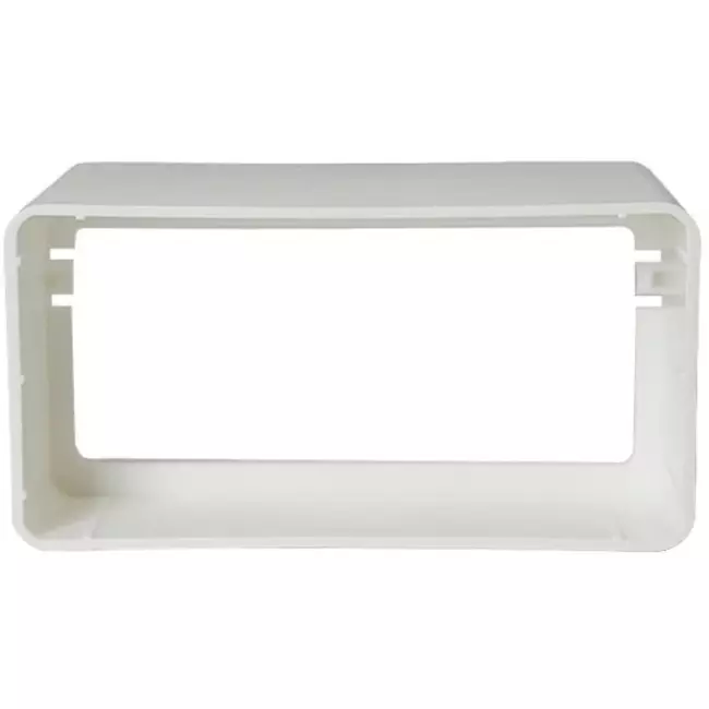 Conector rectangular de plástico 110x55 mm - KS