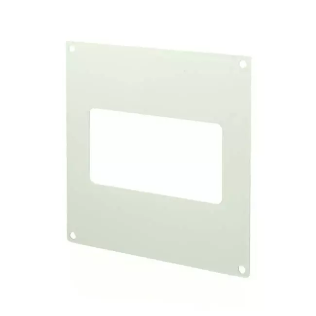 Brida mural rectangular de plástico 110x55 mm - KF