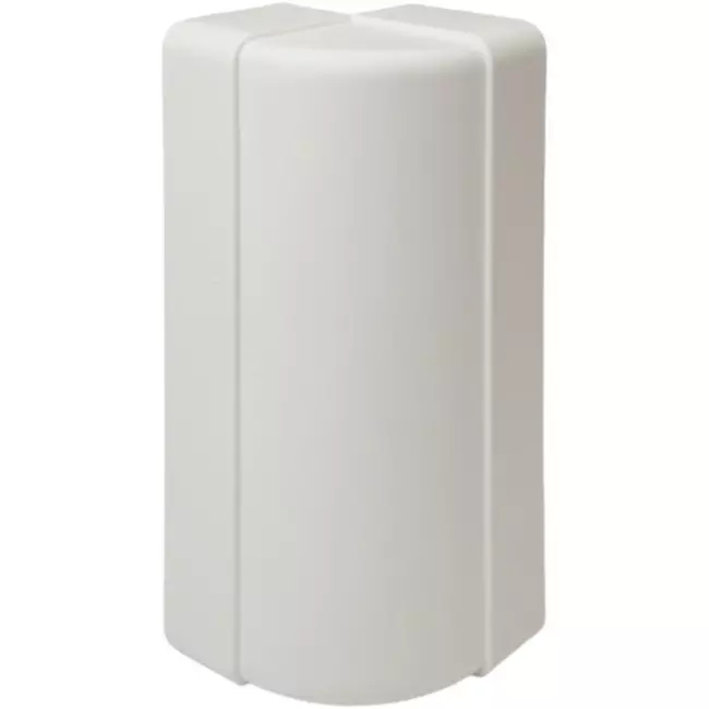 Plástico rectangular codo vertical 90° 220x90mm - KLV29-90