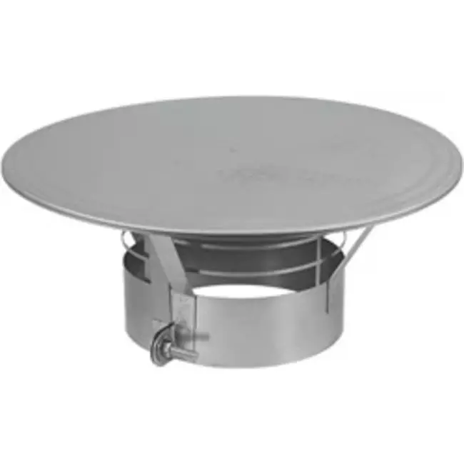 Tapa antilluvia con malla de 300 mm de diámetro I316L (D0,5)