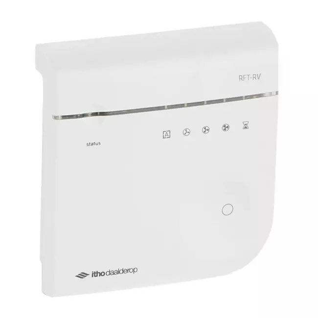 Sensor de humedad Itho Daalderop RFT de montaje en superficie con funcionamiento a pilas