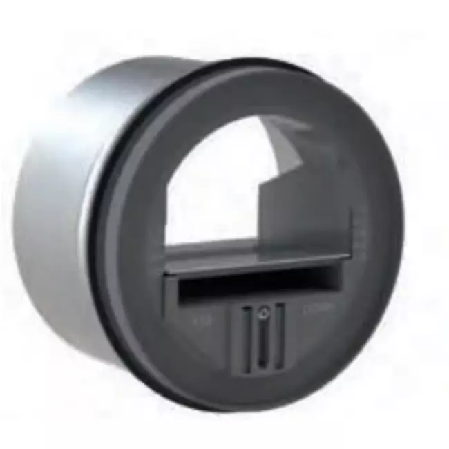 Regulador de volumen redondo de 160 mm - Flujo de aire 180 m3/h - RDR 160 100 180