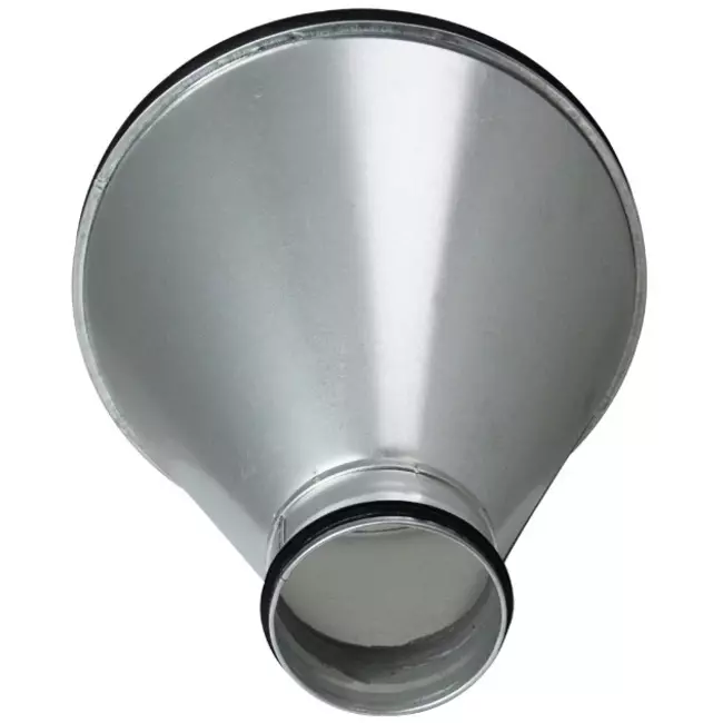 Reductor de Ø 315 mm - Ø 125 mm para tubos helicoidales